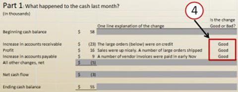 example cash flow report